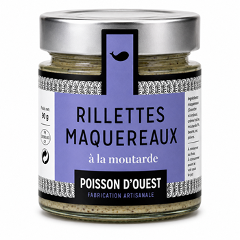 Französische bretonische Feinkost: cremige Makrelen-Rillette